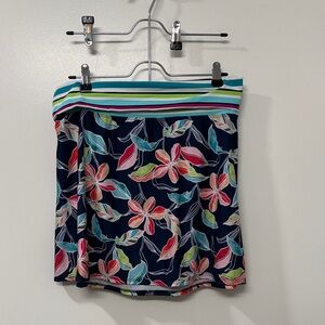 Title Nine Teal and Orange Skirt